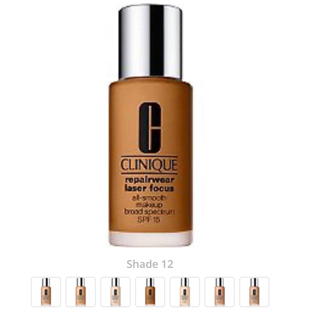 Clinique Shade 12 Repairwear Laser Focus Makeup